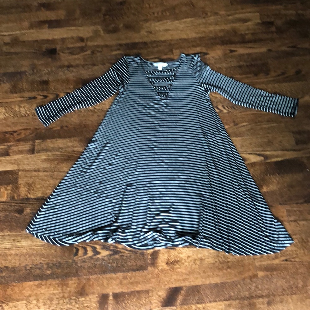 A striped dress from american eagle